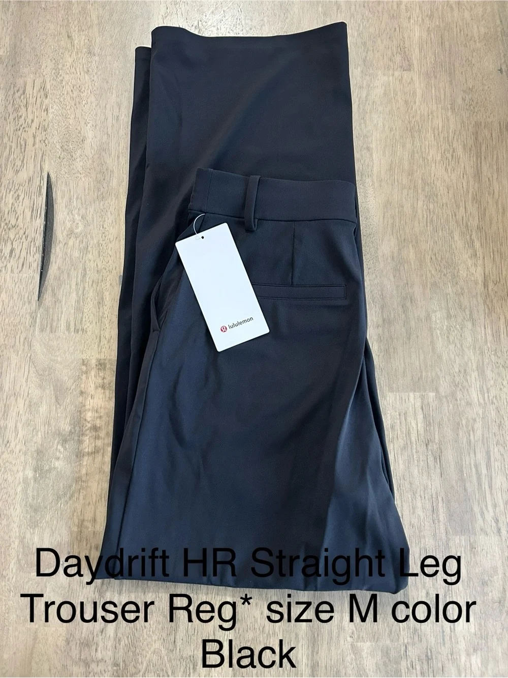 Lululemon HR Straight Leg Trouser Regular size M
